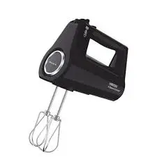 Maxi HM0293 300 W Hand Mixer – 5‑Speed with Turbo, 4 L Bowl (Black)