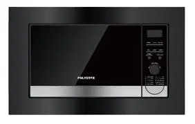Polystar PV-BD20UGL Microwave Oven – 20L, Manual, Black/Silver